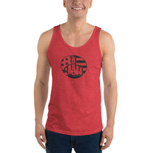 Load image into Gallery viewer, F Cancer USA B&amp;W Unisex Tank