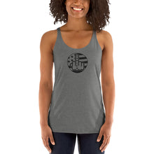 Load image into Gallery viewer, F Cancer B&amp;W USA Women&#39;s Tank