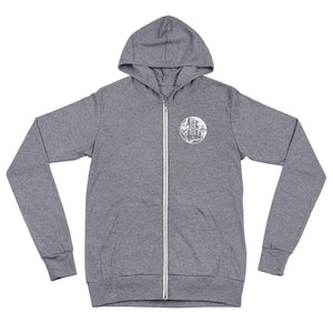 F Cancer Unisex zip hoodie